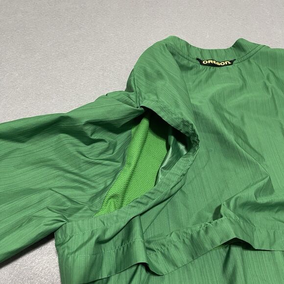 Oregon Ducks Jacket Mens XL Green Nike Sideline 1/4 Zip Coach Lightweight Vented - Picture 11 of 15